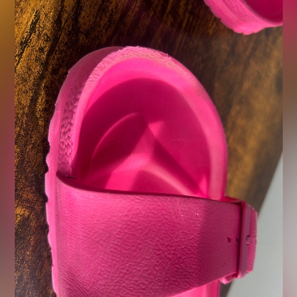 Birkenstock Arizona EVA Pink Slides Size 39 L8 M6 - Picture 5 of 6